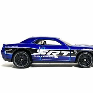 Loose Hot Wheels - 2015 Dodge Challenger SRT Demon - Blue and Black SRT