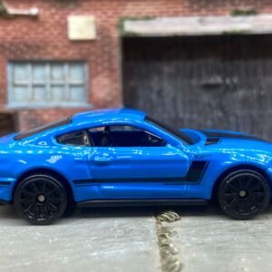 Loose Hot Wheels - 2018 Ford Mustang - Blue and Black