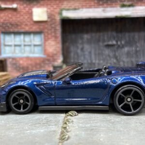 Loose Hot Wheels - 2019 Chevy Corvette ZR1 Convertible - Dark Blue