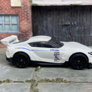 Loose Hot Wheels 2020 Toyota GR Supra Dressed in White