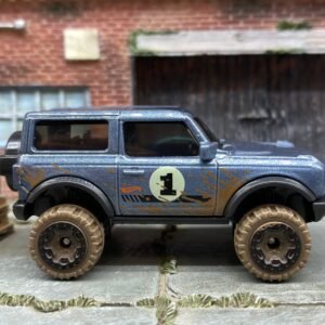 Loose Hot Wheels - 2021 Ford Bronco 4×4 - Light Blue #1