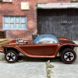 Loose Hot Wheels 25th Anniversary Redline Edition Beatnic Bandit Dressed in Brown