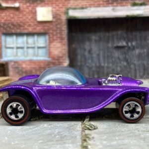 Loose Hot Wheels 25th Anniversary Redline Edition Beatnic Bandit Dressed in Purple