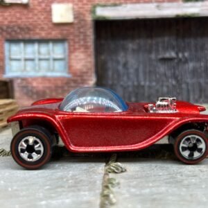Loose Hot Wheels 25th Anniversary Redline Edition Beatnic Bandit Dressed in Red