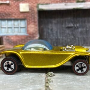 Loose Hot Wheels 25th Anniversary Redline Edition Beatnic Bandit Dressed in Yellow