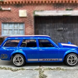 Loose Hot Wheels 50th Anniversary 1971 Datsun 510 Wagon Real Riders