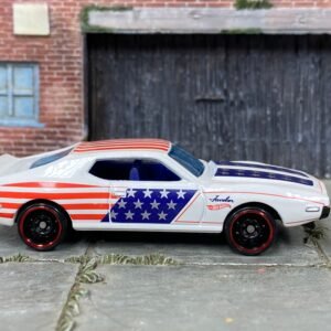 Loose Hot Wheels - AMC Javelin AMX - White Stars and Stripes