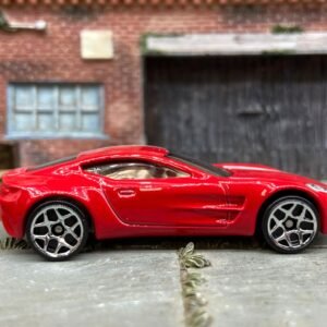 Loose Hot Wheels Aston Martin One-77 Dressed in Red and White