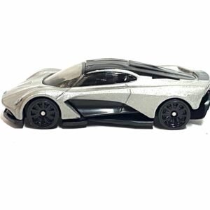 Loose Hot Wheels - Aston Martin Valhalla - Silver and Black
