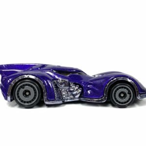 Loose Hot Wheels - Batman Batmobile Arkham Asylum - Purple