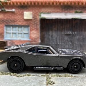 Loose Hot Wheels - Batman Batmobile Gotham Version - Dark Gray