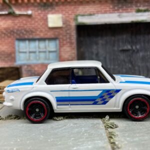 Loose Hot Wheels - BMW 2002 - White and Blue