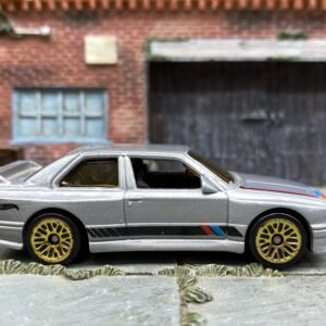 Loose Hot Wheels - BMW M3 - Silver, Blue and Red