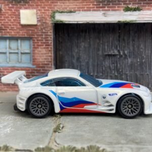 Loose Hot Wheels: BMW Z4 M - White with Red and Blue
