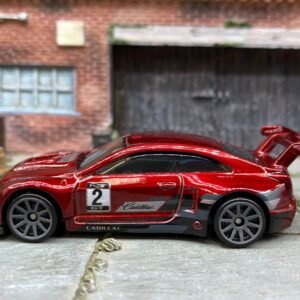 Loose Hot Wheels - Cadillac ATS-V R - Dark Red 2 Livery