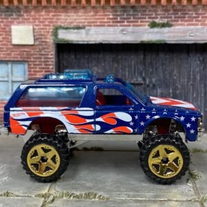 Hot Wheels Chevy Blazer 4X4 - Blue Stars and Stripes