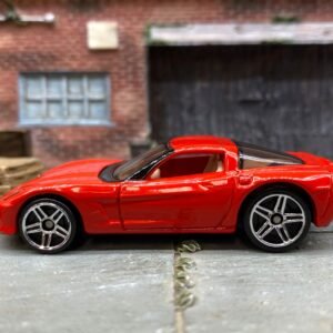 Loose Hot Wheels - Chevy Corvette C6 - Red