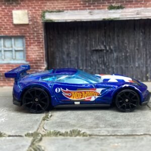 Loose Hot Wheels: Chevy Corvette C7.R - Hot Wheels Blue Livery