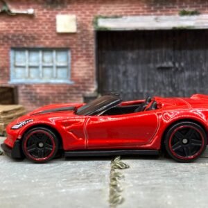 Hot Wheels Chevy Corvette C7 Z06 Convertible - Red