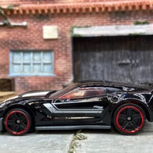 Hot Wheels Chevy Corvette C7 Z06 - Black and White
