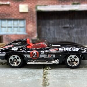 Hot Wheels Chevy Corvette Stingray - Black, White and Red