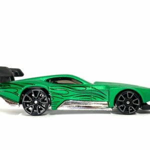 Loose Hot Wheels - Count Muscula - Green and Black with Flames