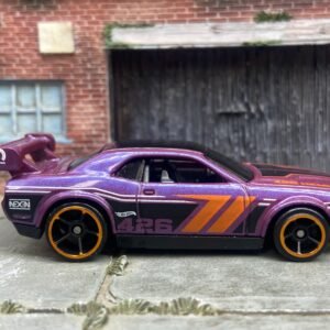 Loose Hot Wheels - Dodge Challenger Drift Car - Purple