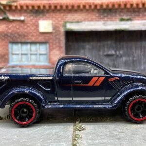 Loose Hot Wheels Dodge Power Wagon 4x4 Truck In Blue and Silver