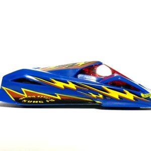 Loose Hot Wheels - Dragon Style Kung Fu Race Car - Blue