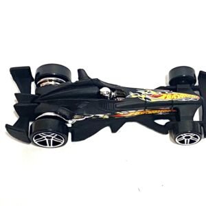 Loose Hot Wheels - F-Racer - Black and Chrome