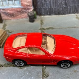 Loose Hot Wheels Ferrari 550 Maranello Dressed in Red