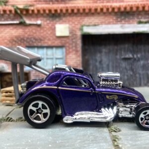 Loose Hot Wheels - Fiat 500c Dragster - Purple