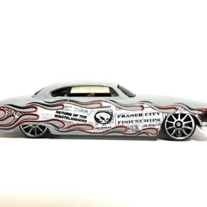 Loose Hot Wheels - Fish'd and Chip'd - Primer Gray with Flames
