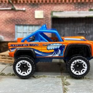 Loose Hot Wheels - Ford Bronco 4×4 - Orange Surfs Up Livery