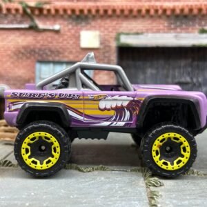 Loose Hot Wheels - Ford Bronco 4×4 - Purple Surfs Up Livery