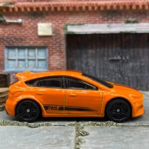 Loose Hot Wheels - Ford Focus RS - Orange and Black