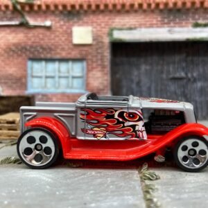 Loose Hot Wheels - Ford Model A Pick Up Hooligan - Primer Gray and Red