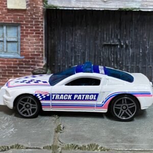 Loose Hot Wheels - Ford Mustang GT Concept - White, Red and Blue Track Patrol