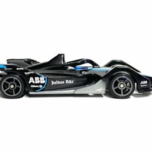 Loose Hot Wheels - Formula E Gen 2 Race Car - Black, Blue and Gray