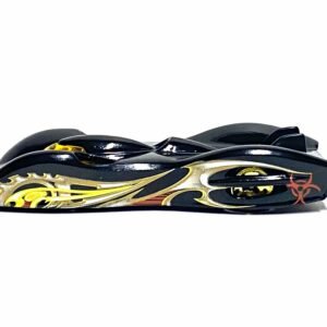 Loose Hot Wheels - Ground FX Race Car - Black with Graphics