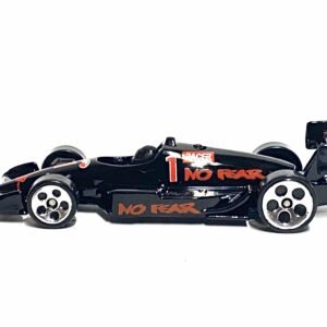 Loose Hot Wheels - Hot Wheels 500 Indy Car - Black and Red No Fear 1