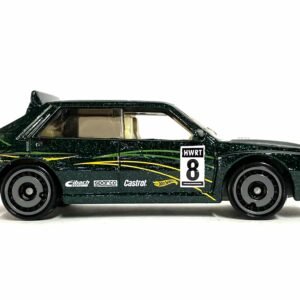 Loose Hot Wheels - Lancia Delta Integrale Race Car - Green 8 Race Livery