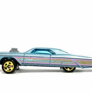 Loose Hot Wheels - Layin' Low Lowrider - Blue, Gold and Purple
