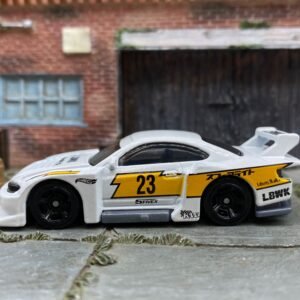 Loose Hot Wheels - LB Super Silhouette Nissan Silvia S15 - White and Yellow LBWK