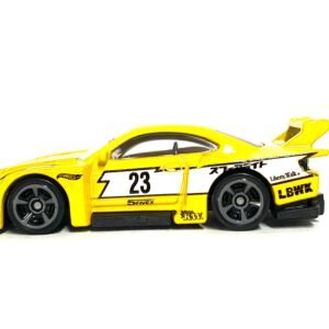 Loose Hot Wheels - LB Super Silhouette Nissan Silvia S15 - Yellow and White LBWK 23