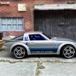 Loose Hot Wheels - Mazda RX-7 - Silver and Blue