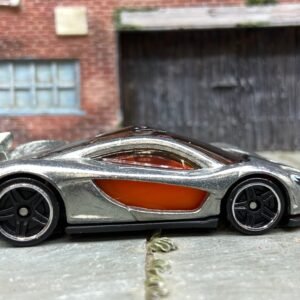 Loose Hot Wheels -McLaren P1 - Silver and Orange