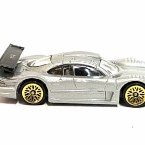 Loose Hot Wheels - Mercedes-Benz CLK-LM - Silver and Black