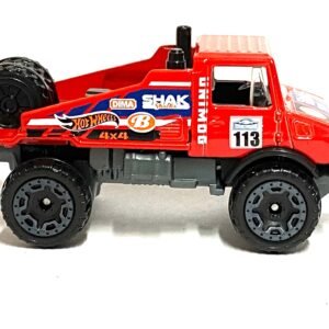 Loose Hot Wheels - Mercedes-Benz Unimog 1300 Off Road 4x4 - Red