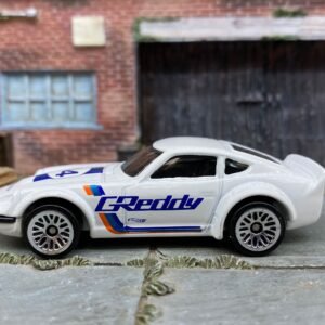 Loose Hot Wheels - Nissan Fairlady Z - White, Blue and Red 94